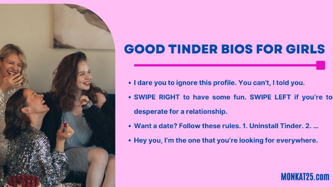 Good tinder bios for girls