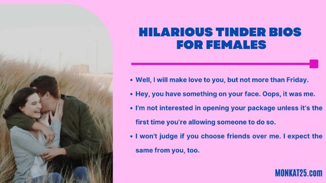 Hilarious Tinder Bios Female for effective First Impression