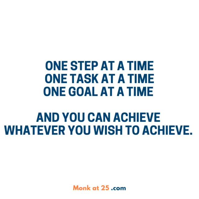 Quotes About Steps Forward To Your Life Goals